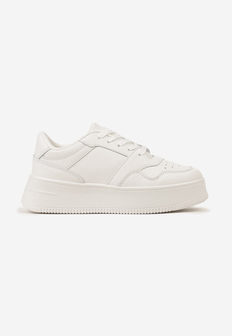  Adidași Albi cu Talpă Groasă sub Glezna Kiwiana