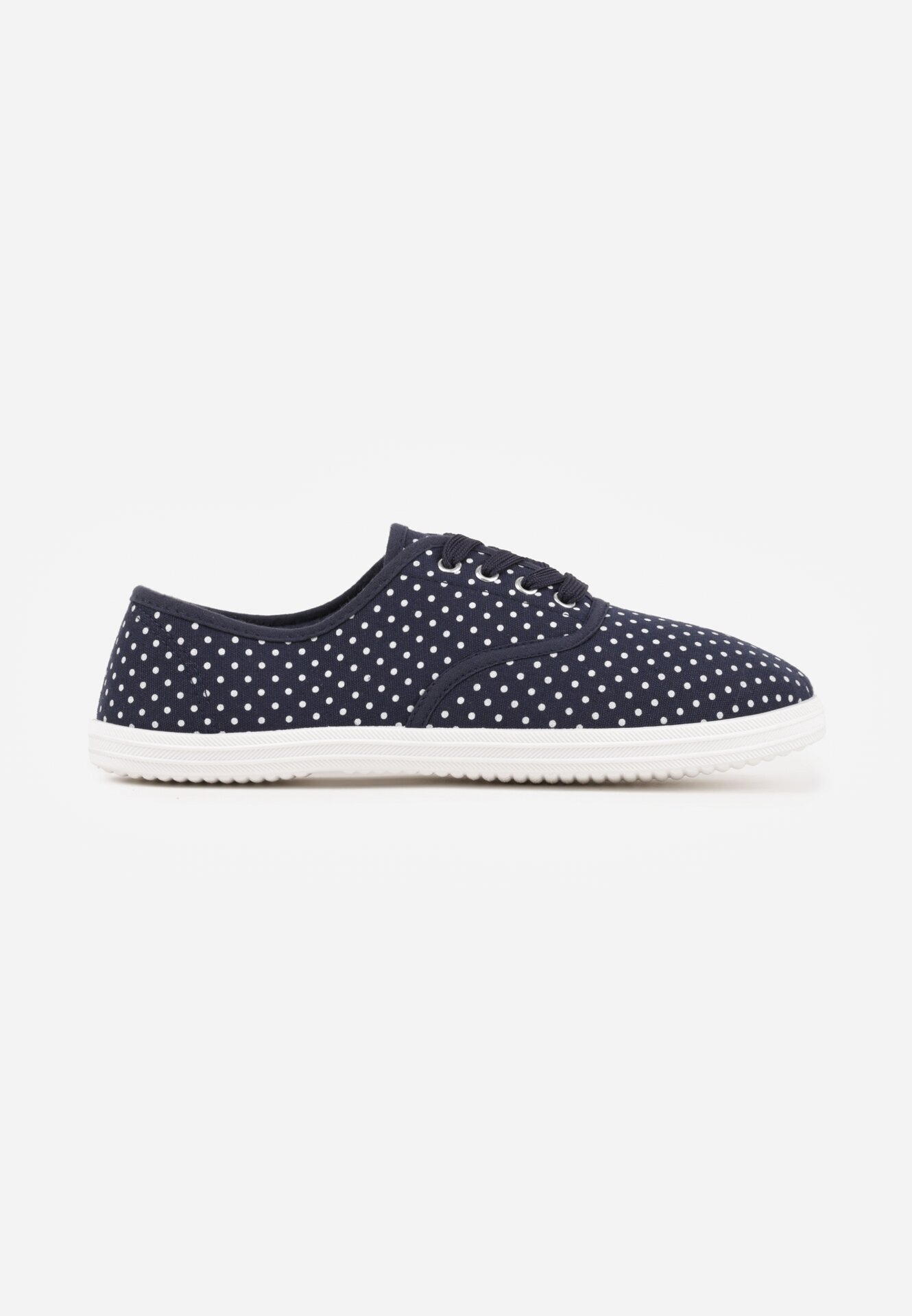  Adidași bleumarin cu buline sub gleznă Renormia