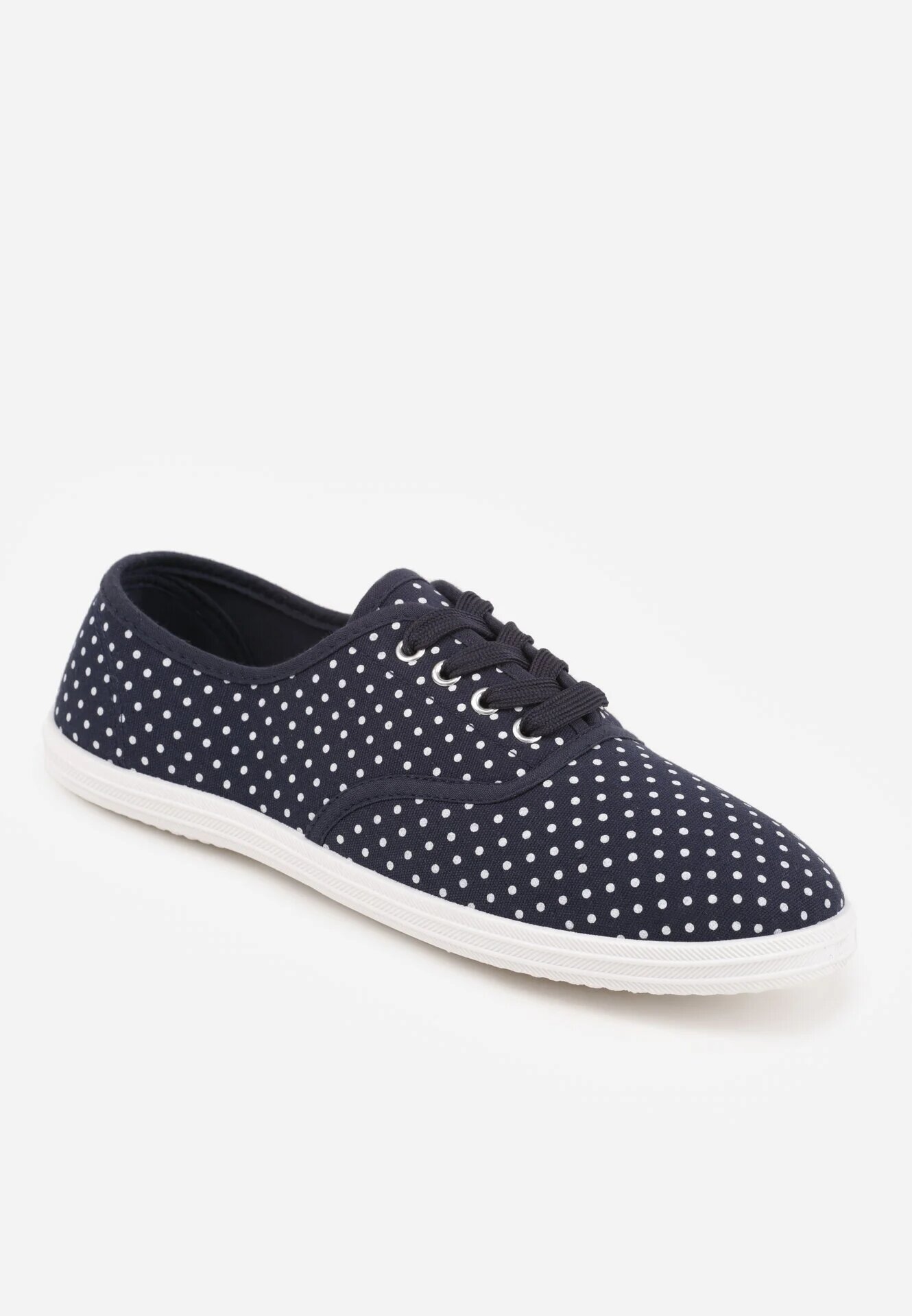  Adidași bleumarin cu buline sub gleznă Renormia