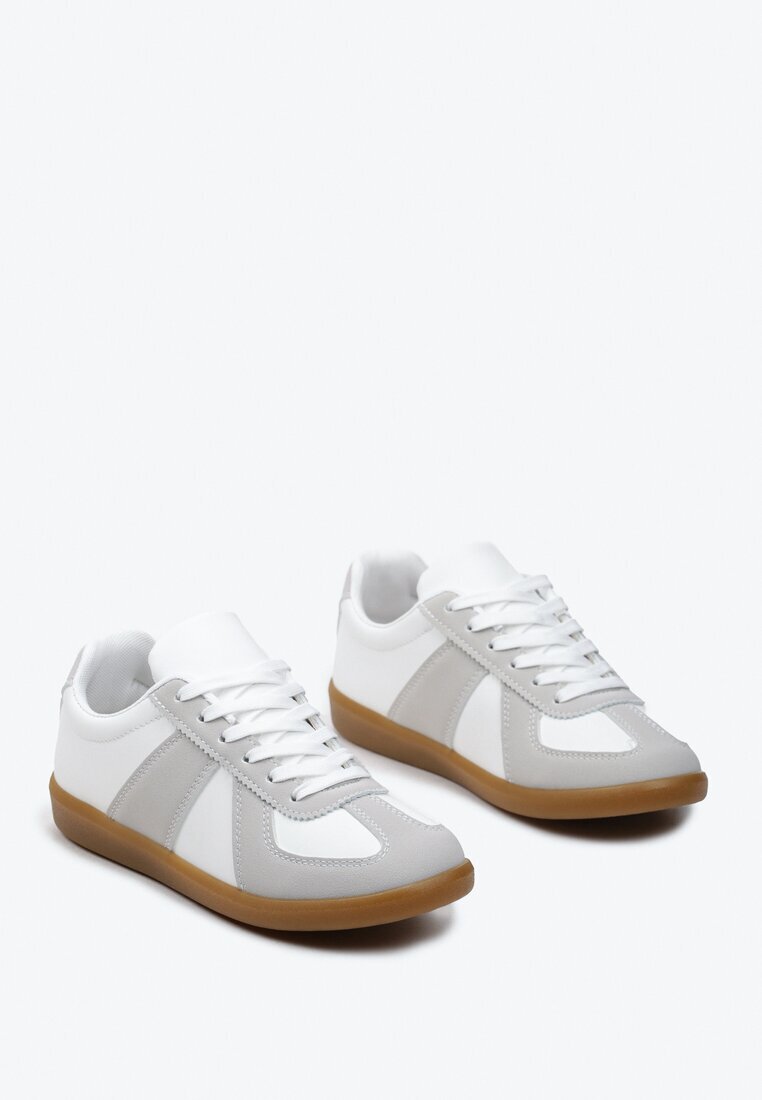  Adidași Gri-Alb în stil de tenisi clasici Filtris