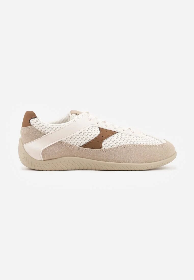  Adidași Maro Decorați cu Motiv Geometric Lamemisia
