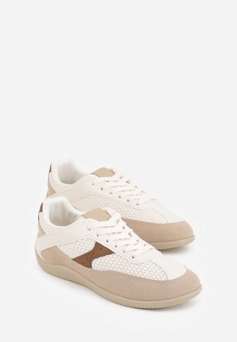  Adidași Maro Decorați cu Motiv Geometric Lamemisia
