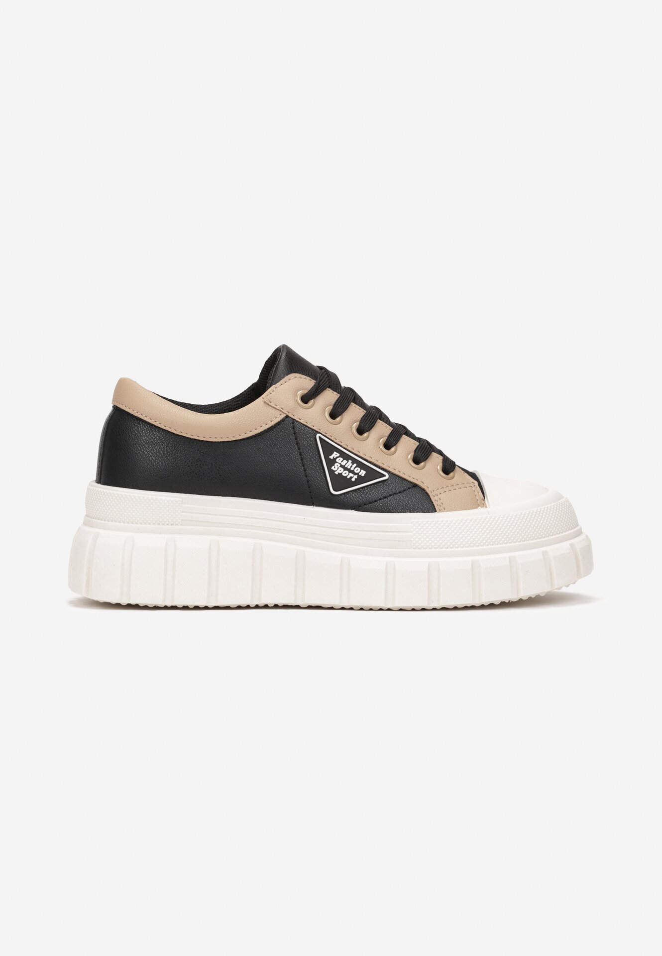  Adidași Negre Cu șireturi cu platformă Erabel