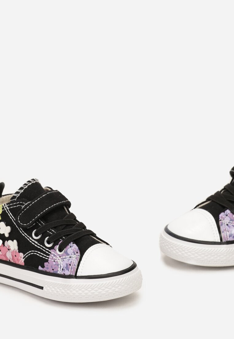  Adidași Negri cu scai cu fluturi decorativi Niottea