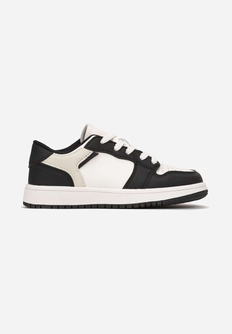  Adidași Negru-Bej Cu șireturi cu talpă plată Cu prindere suplimentară cu scai