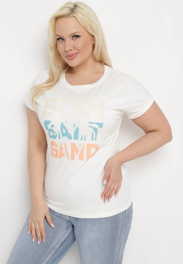 alnwick Tricou Alb cu Imprimeu pe Față Vanneli
