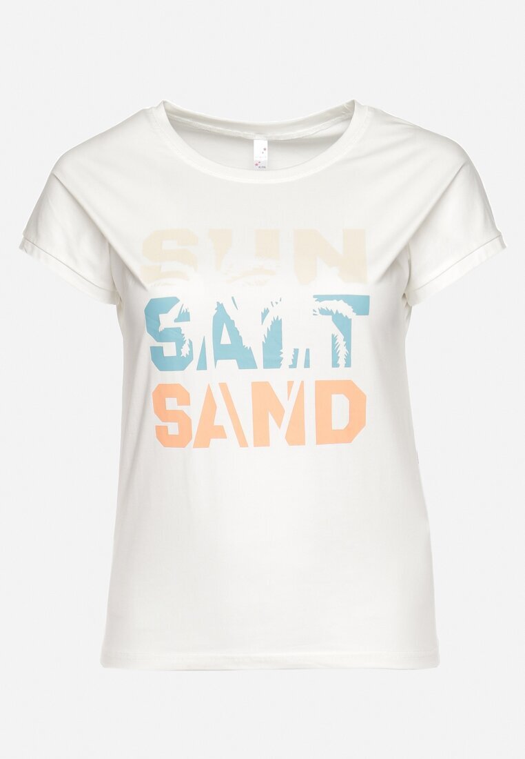 alnwick Tricou Alb cu Imprimeu pe Față Vanneli
