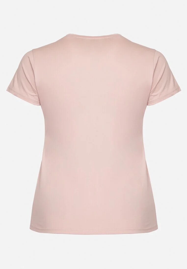 alnwick Tricou roz deschis cu mânecă scurtă și imprimeu decorativ Testolene