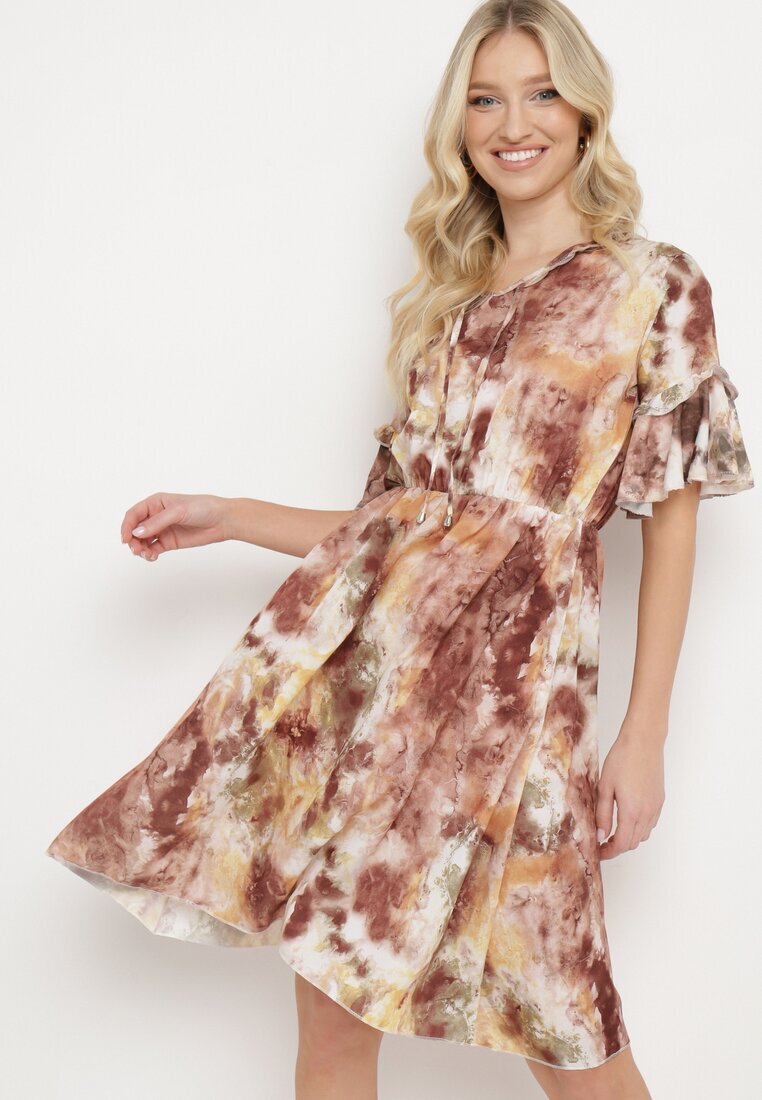 ann gissy Rochie bejă Meredine