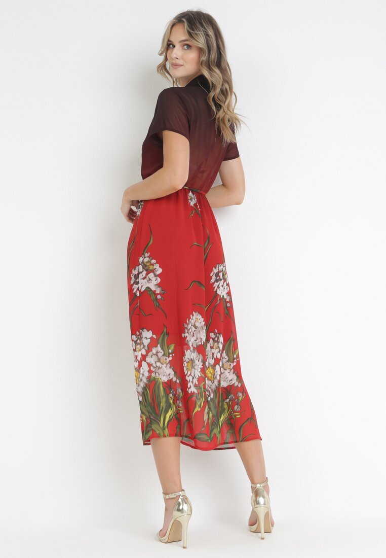 ann gissy Rochie Bordo Eripheis