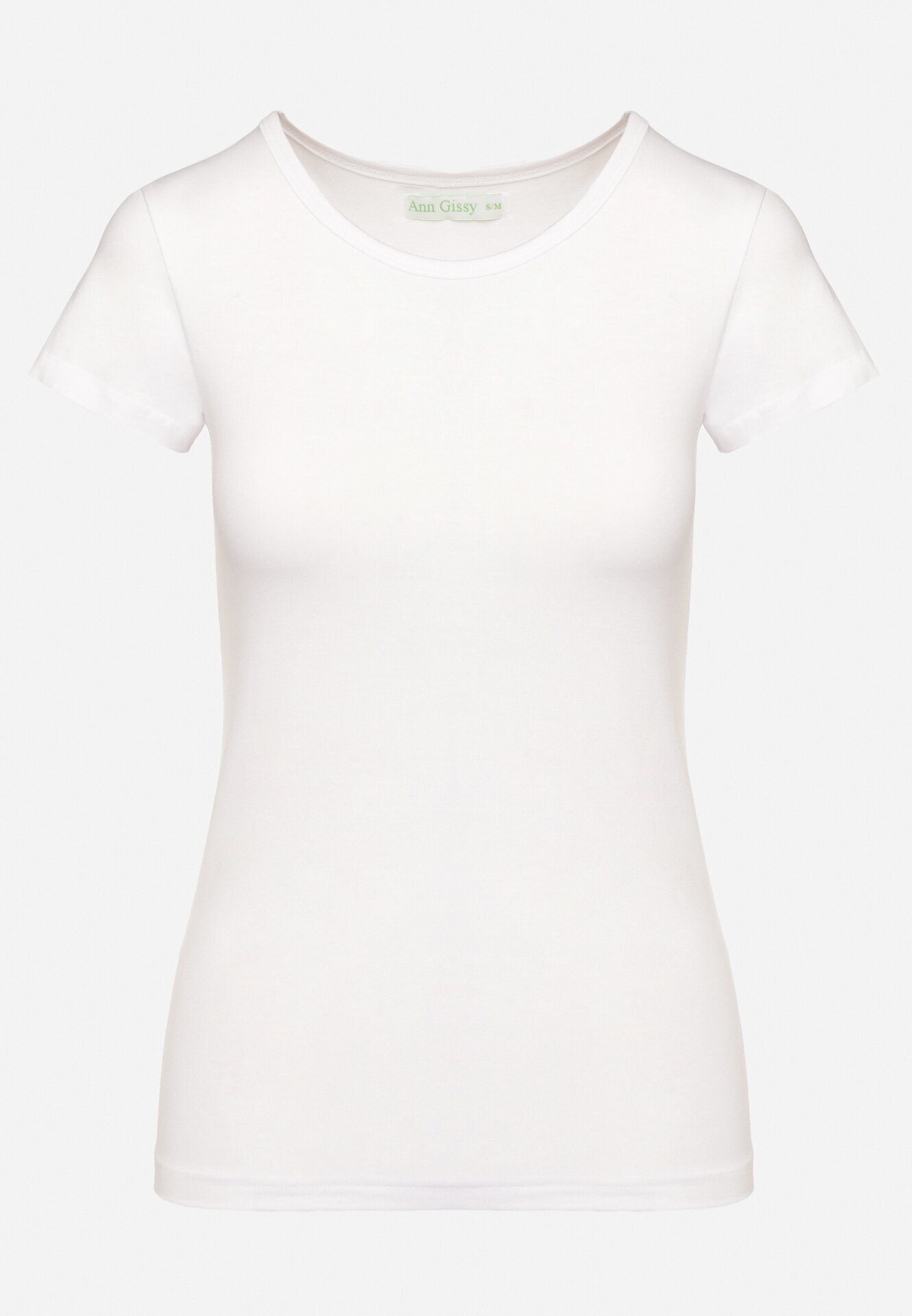 ann gissy Tricou Alb Clasic Din Bumbac Zeiola