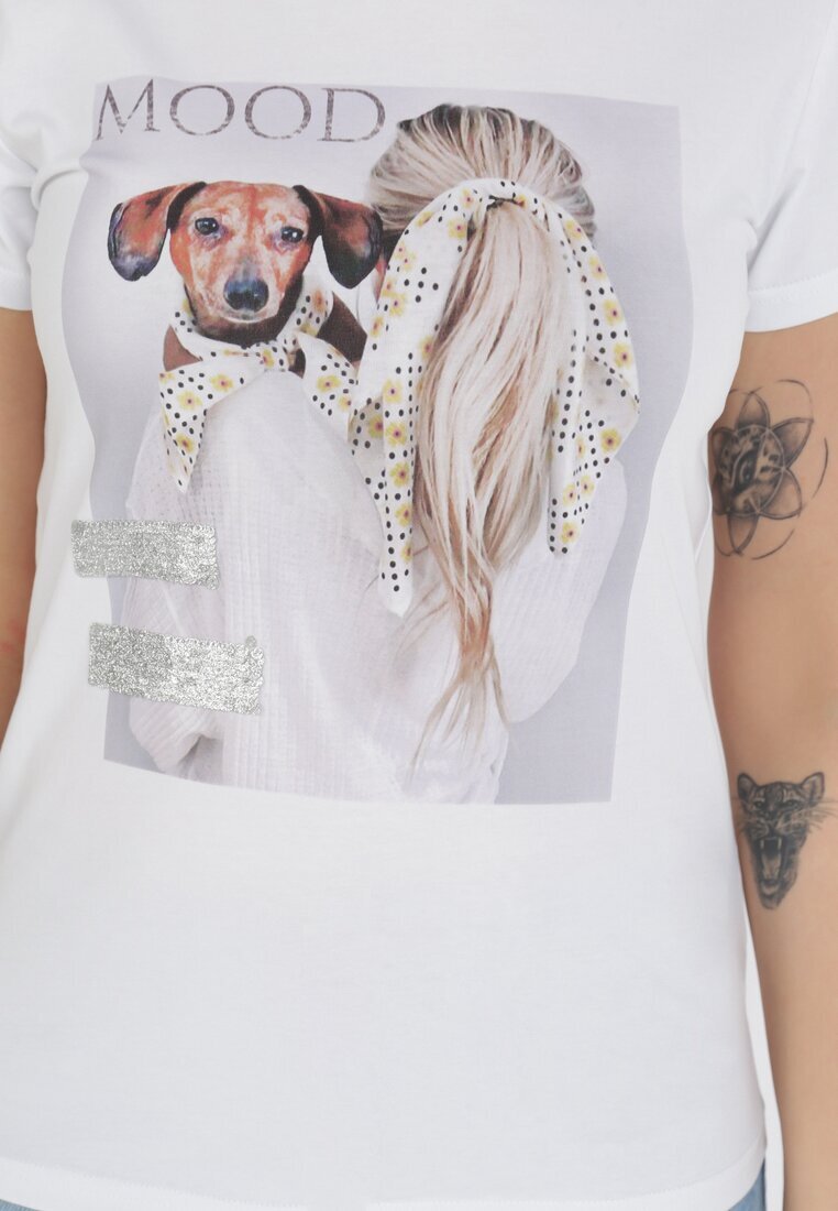 ann gissy Tricou Alb Nesaliria