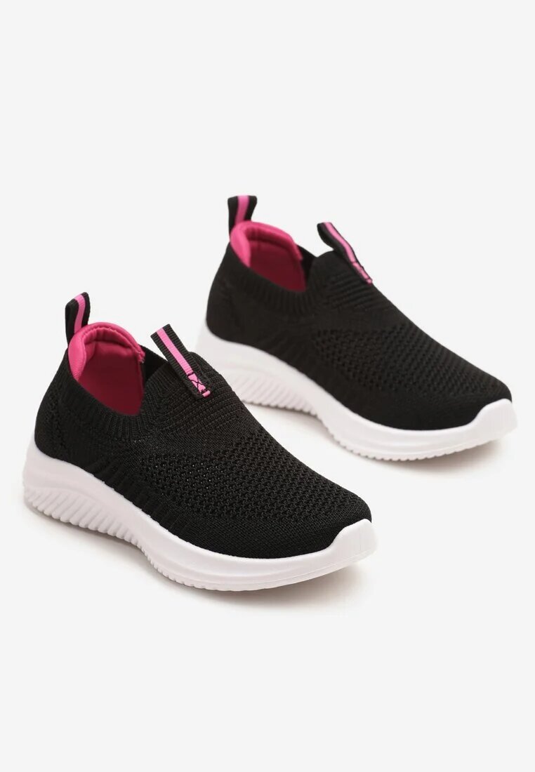 apawwa Adidași Negru-Fucsia cu Partea Superioară Flexibilă Liasoria