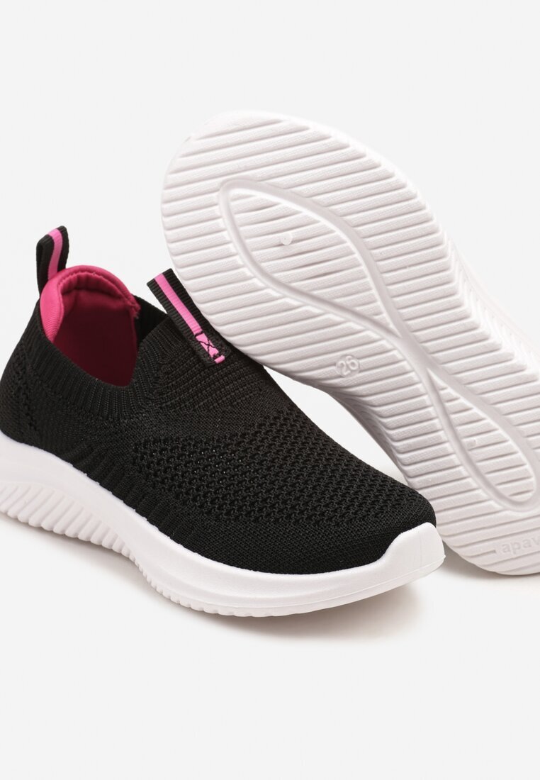 apawwa Adidași Negru-Fucsia cu Partea Superioară Flexibilă Liasoria
