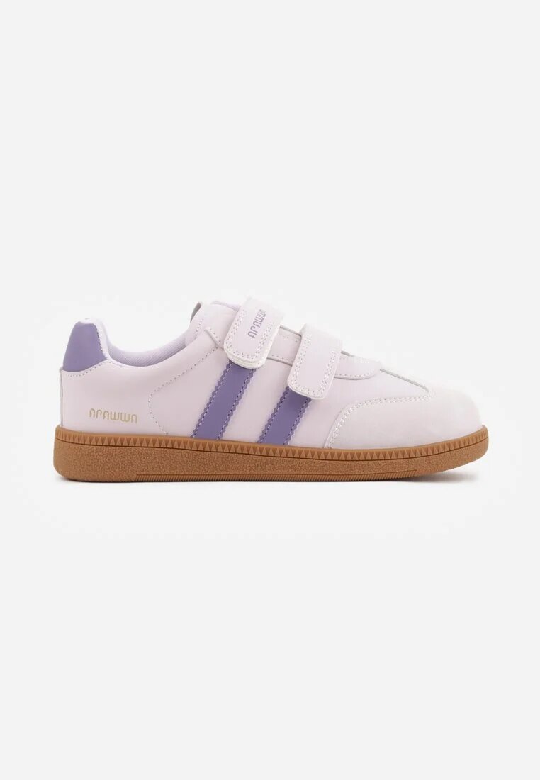 apawwa Adidași sport Violet cu Branț din Piele și Curele Decorative Menilane