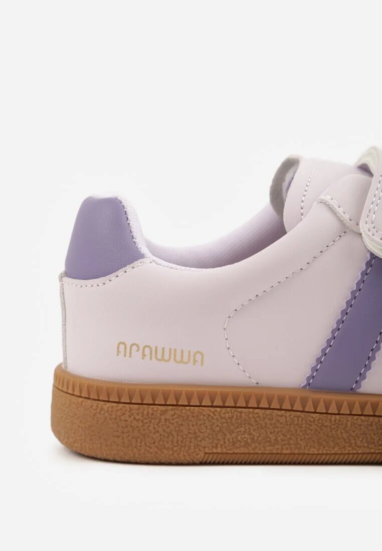 apawwa Adidași sport Violet cu Branț din Piele și Curele Decorative Menilane