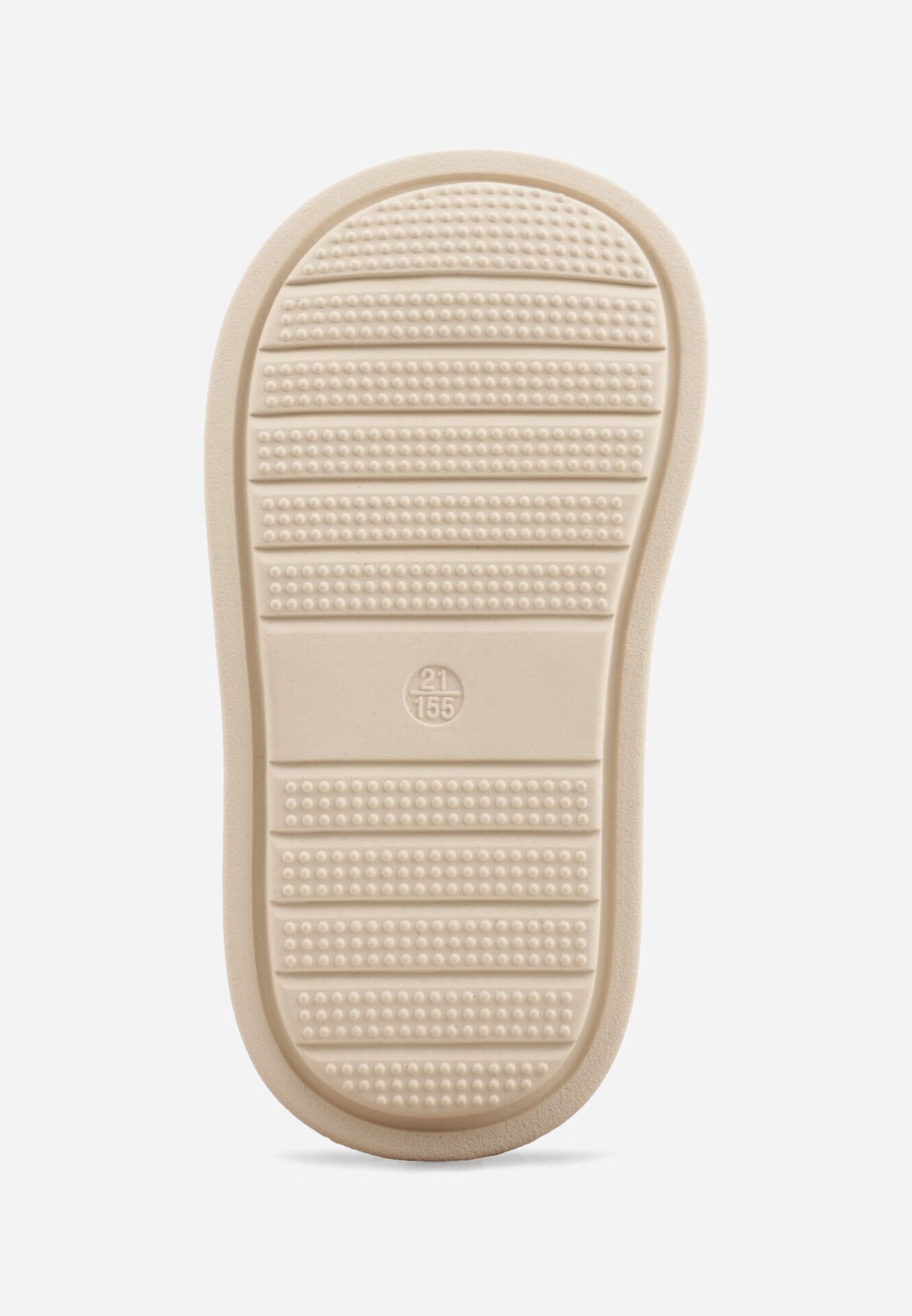 apawwa Botine Casual în Stil Chelsea cu Vârf Larg Dionne Bej