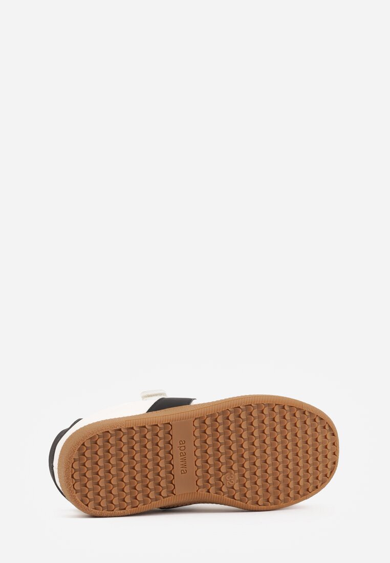 apawwa Încălțăminte Sport Bej și Negru Sneakers în Stil Tenis Aurarenna