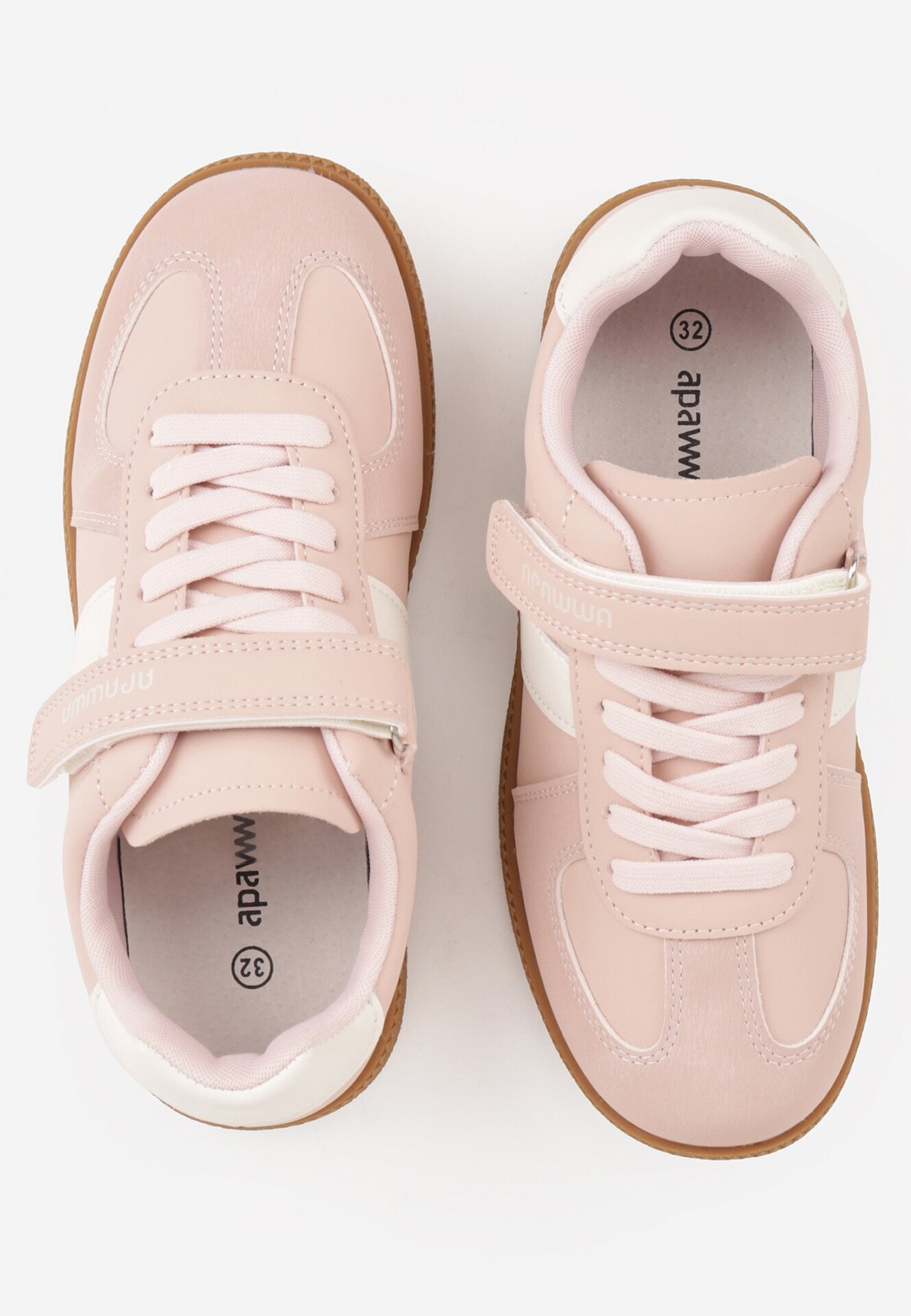 apawwa Încălțăminte Sport Roz Sneakers Stil Tenis Aurarenna