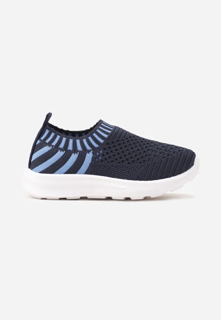apawwa Pantofi Sport Adidași Bleu marin-Albastru cu Dungi Liramesa