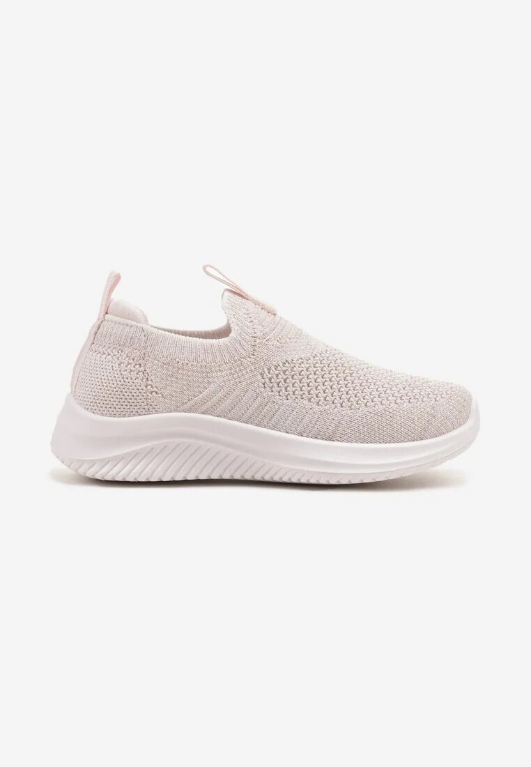 apawwa Pantofi Sport Roz Sneakers cu Partea Superioară Elastică Liasoria