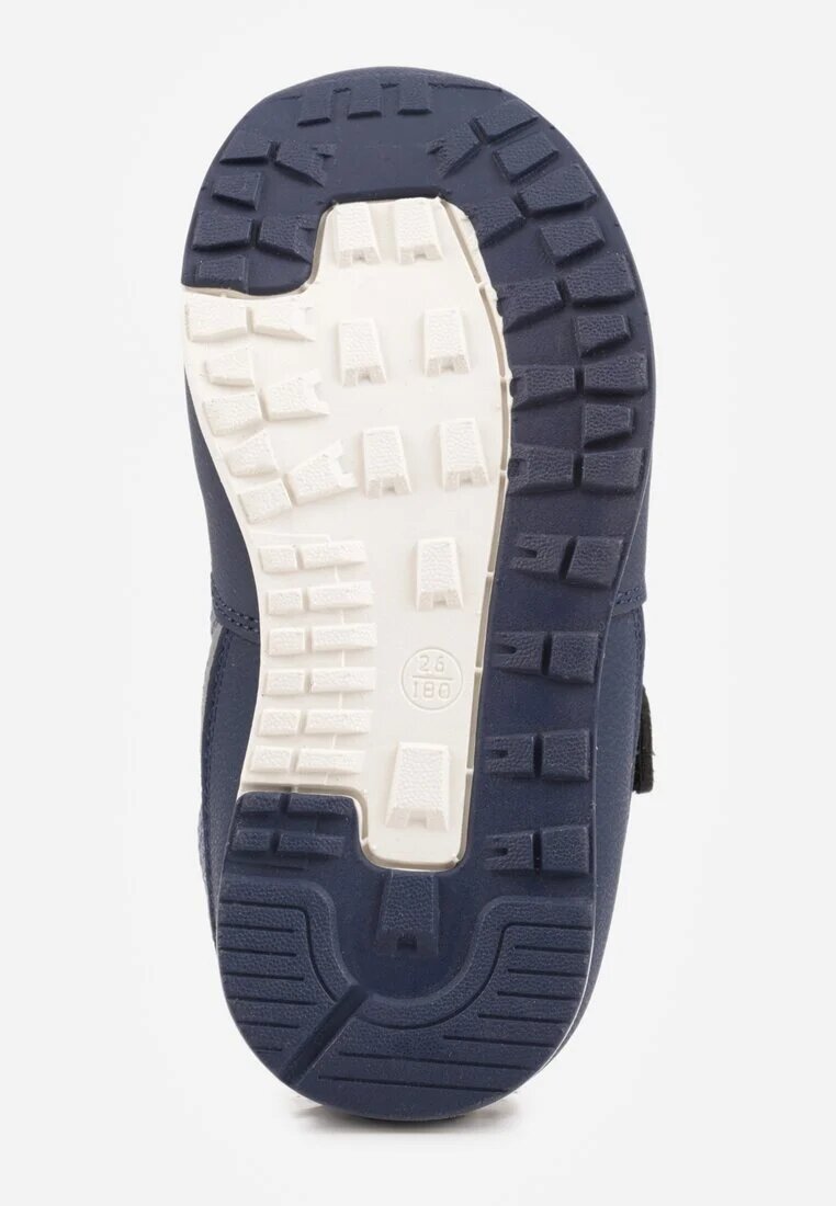apawwa Pantofi Sport Sneakers Bleumarin cu Branț din Piele și Inserții din Plasă Phaethiax