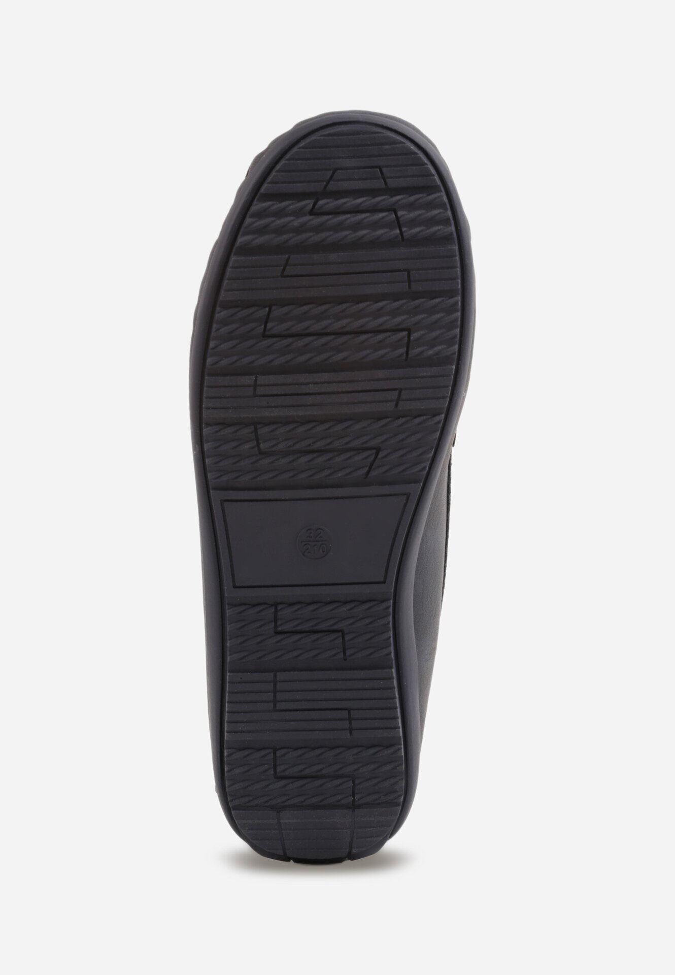 apawwa Pantofi tip mocasin cu branț din piele și șnur decorativ Osoen Bleumarin