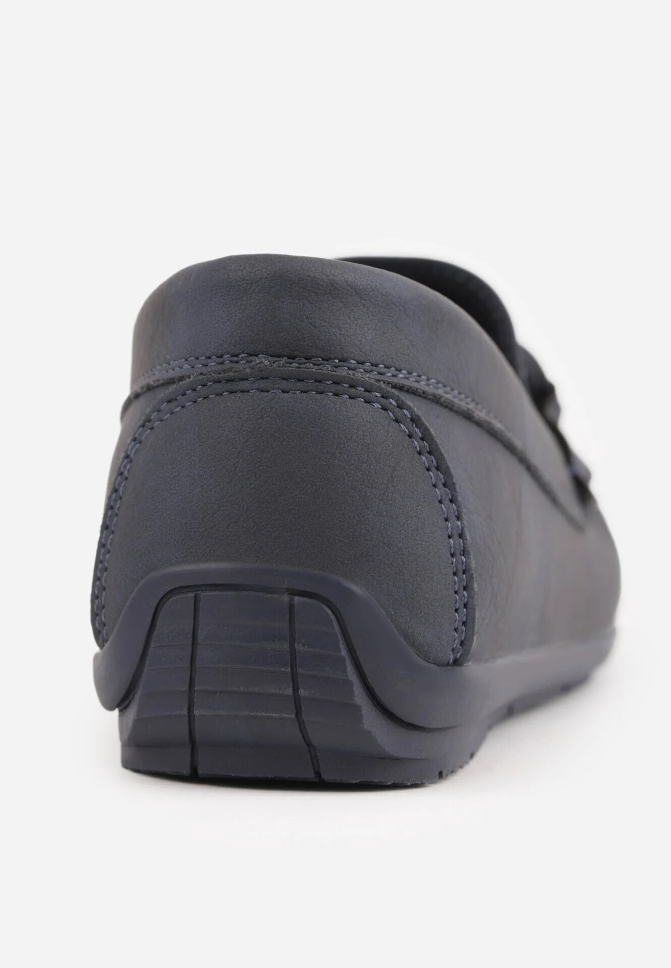 apawwa Pantofi tip mocasin cu branț din piele și șnur decorativ Osoen Bleumarin