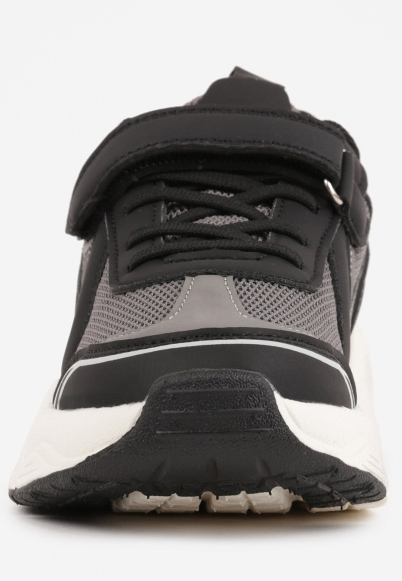 apawwa Sneakers Gri cu Motiv Geometrict Hythia