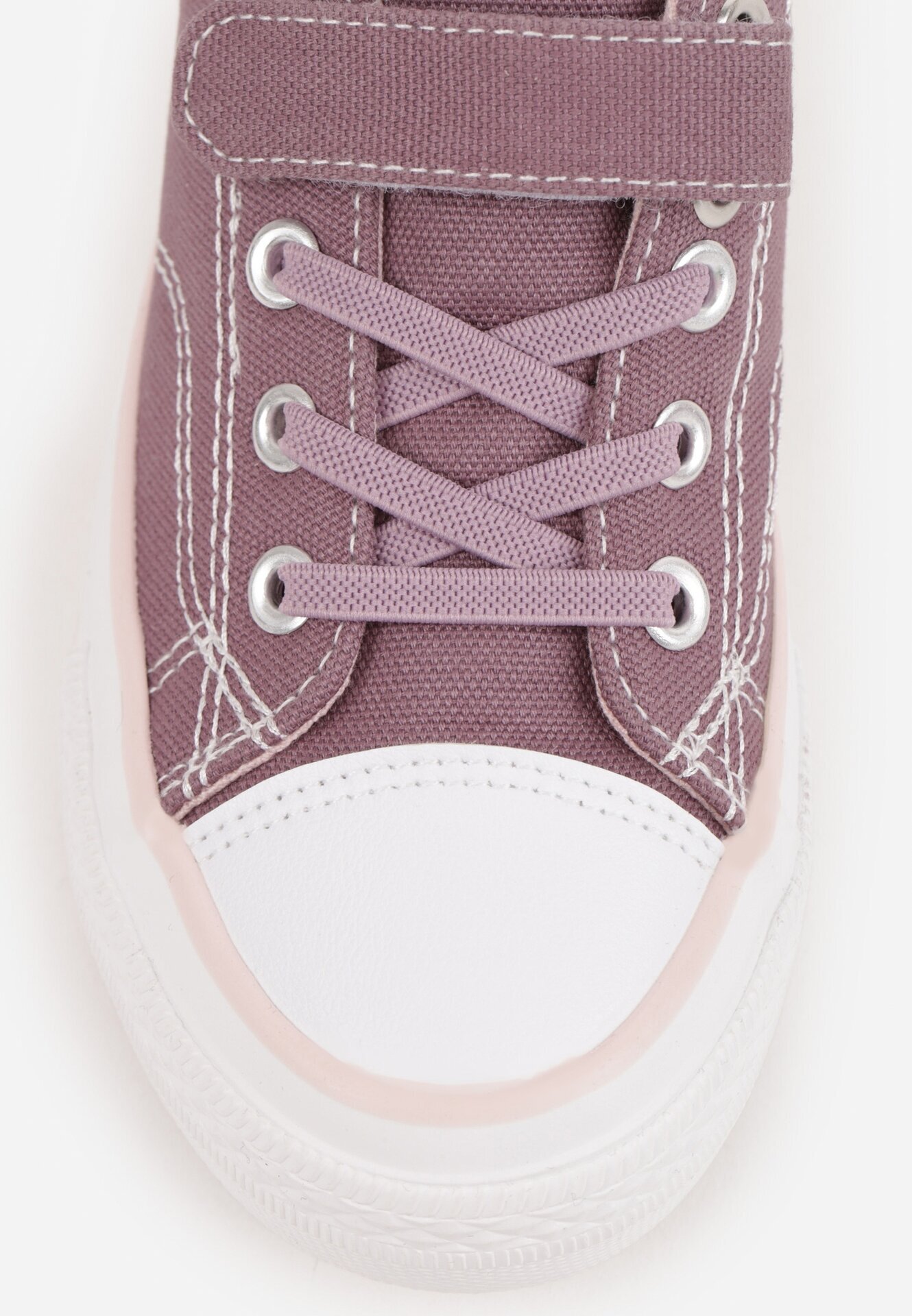 apawwa Sneakers sub gleznă cu margine contrastantă Nalody Mov