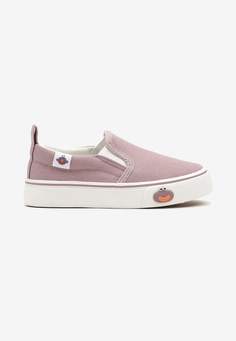 apawwa Tenisi Violet slip-on cu aplicație decorativă pe talpă Setarosa