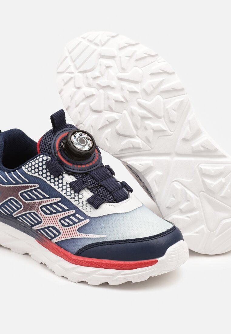 bacio&bacio kids Adidași sport Albastru-Roșii cu model geometric Ulielis