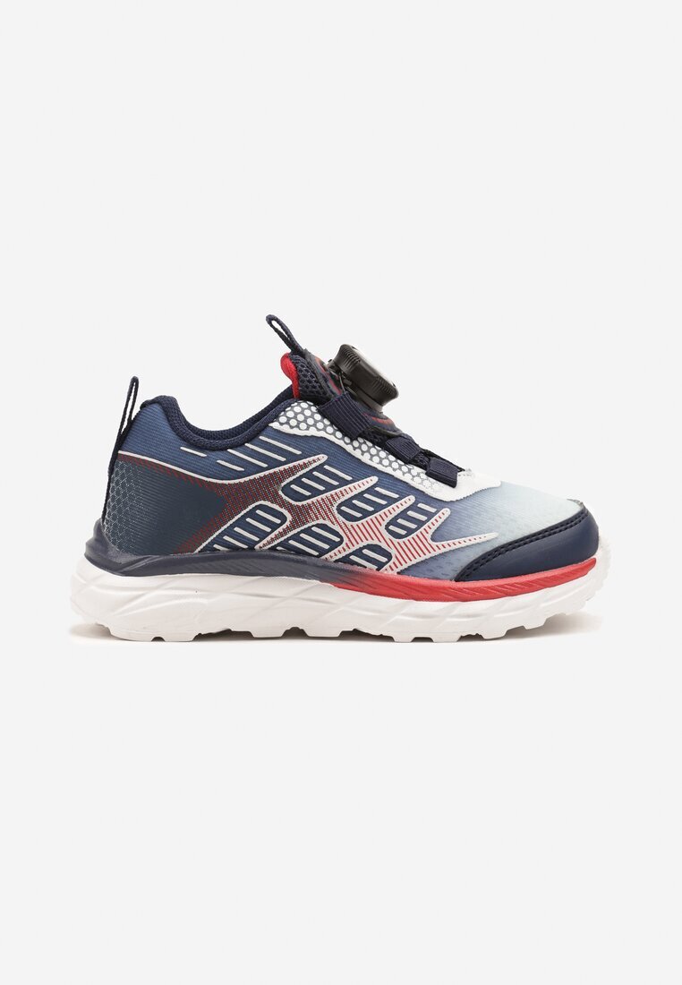bacio&bacio kids Pantofi Sport Albastru-Roșii Adidași Decorați Cu Model Geometic Ulandiela