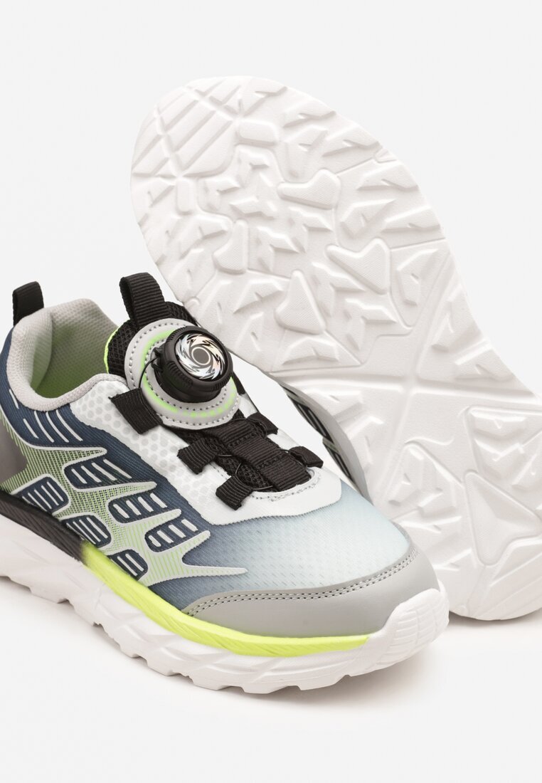 bacio&bacio kids Sneakersi Gri cu model geometric Ulielis