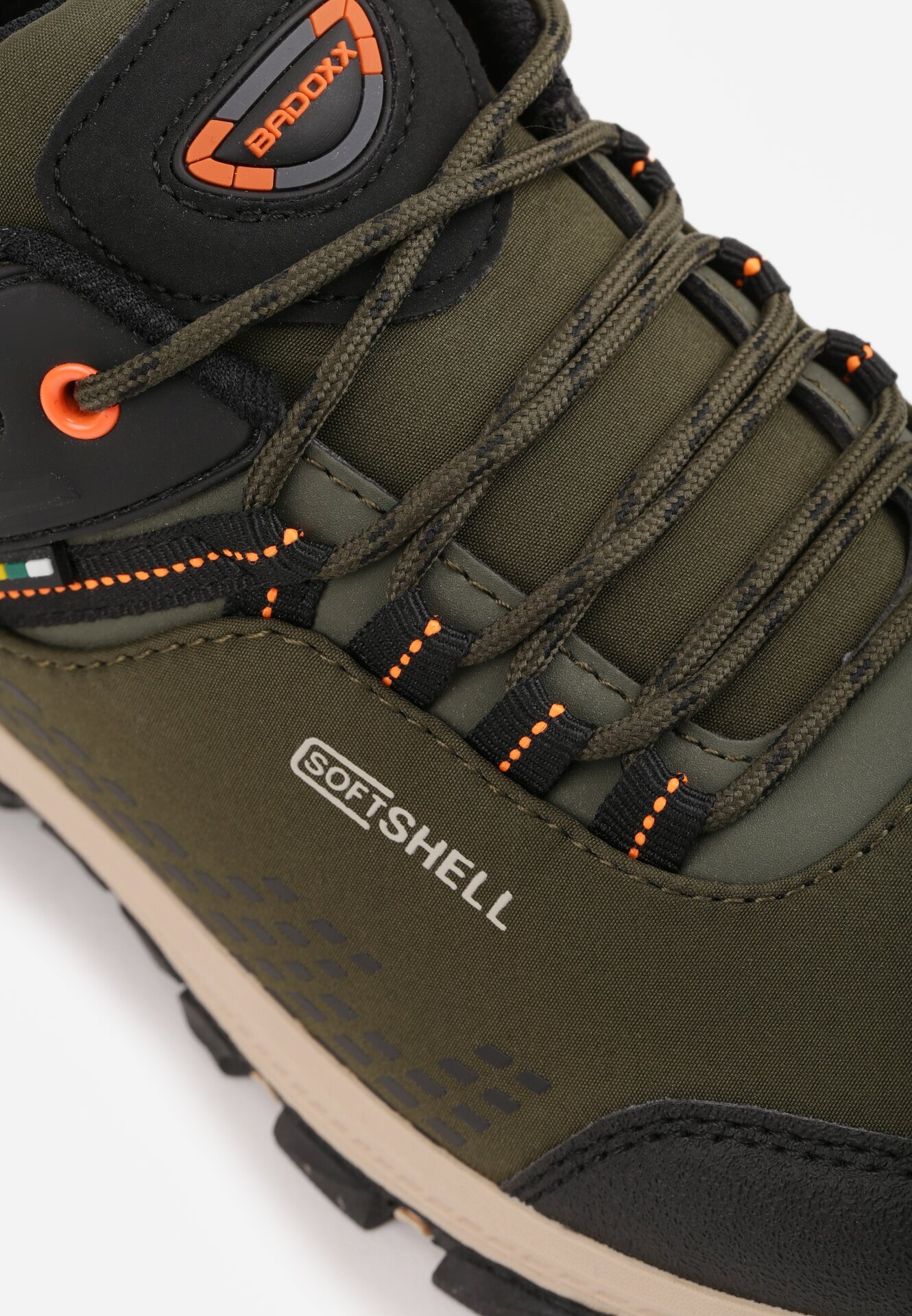 badoxx Pantofi de trekking cu model geometric embosat și inscripția Jovianne Bej închis