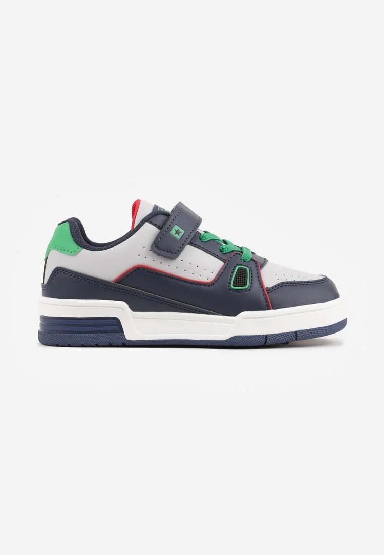 badoxx Pantofi Sport Bleumarin-Verzi Sneakersy cu Perforații și Stea Pyrhessa