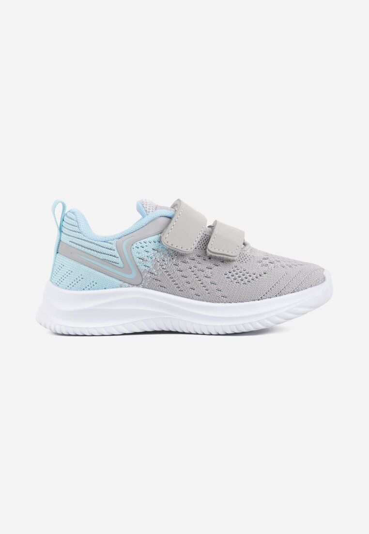 badoxx Pantofi sport Gri-Albastre din plasă Adidași cu scai Desya