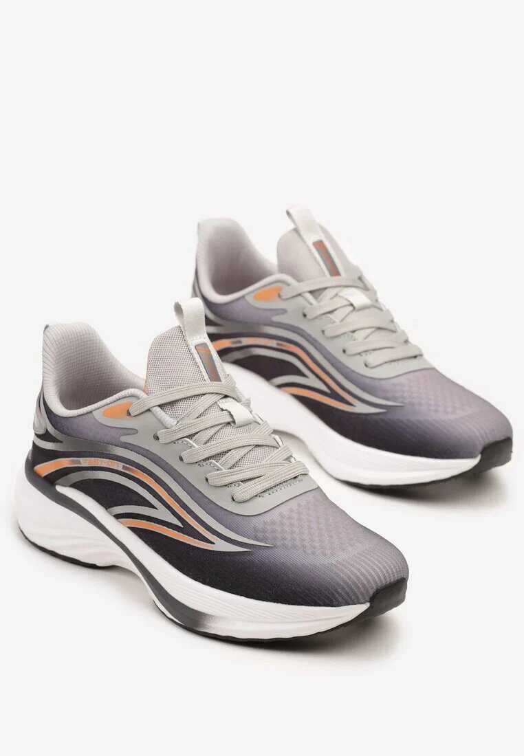 badoxx Pantofi Sport Gri deschis Sneakers cu Talpă din Spumă Linasela