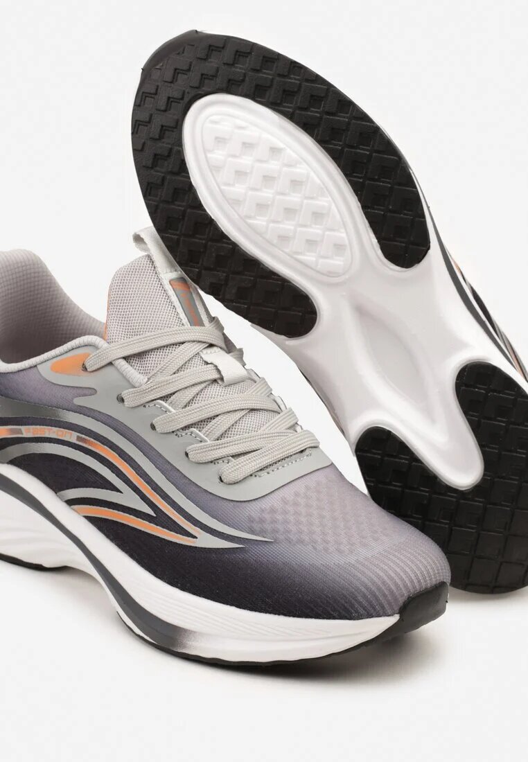 badoxx Pantofi Sport Gri deschis Sneakers cu Talpă din Spumă Linasela