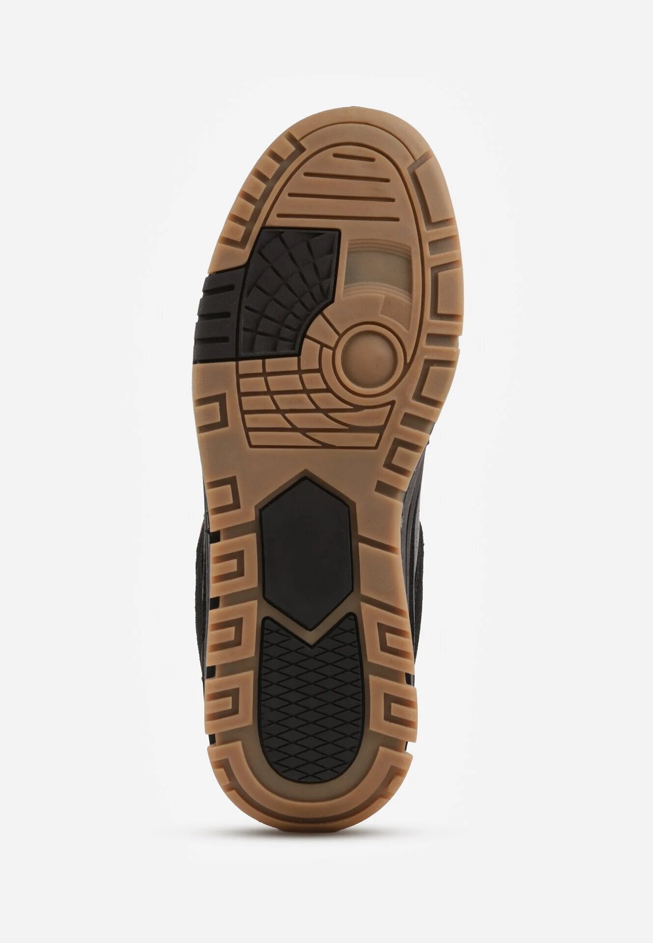 badoxx Pantofi sport negri Sneakers decorați cu embosare și inscripții Hermala