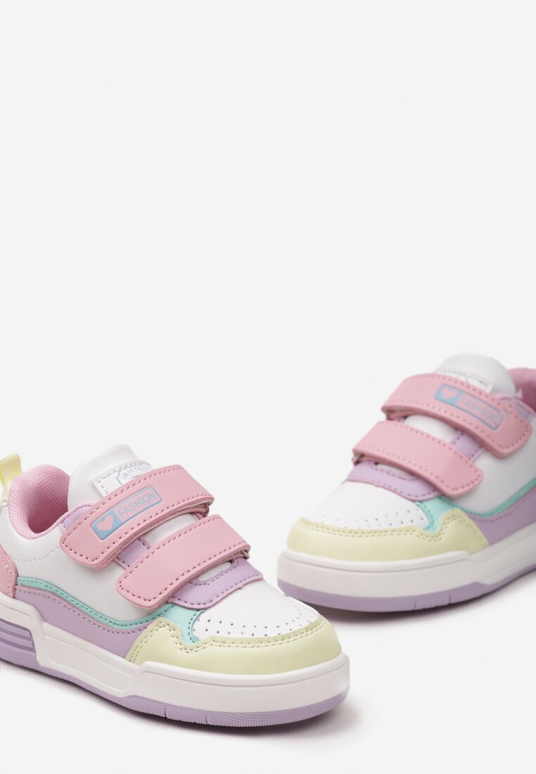 badoxx Pantofi sport Roz-violet cu talpă groasă și scai Flea
