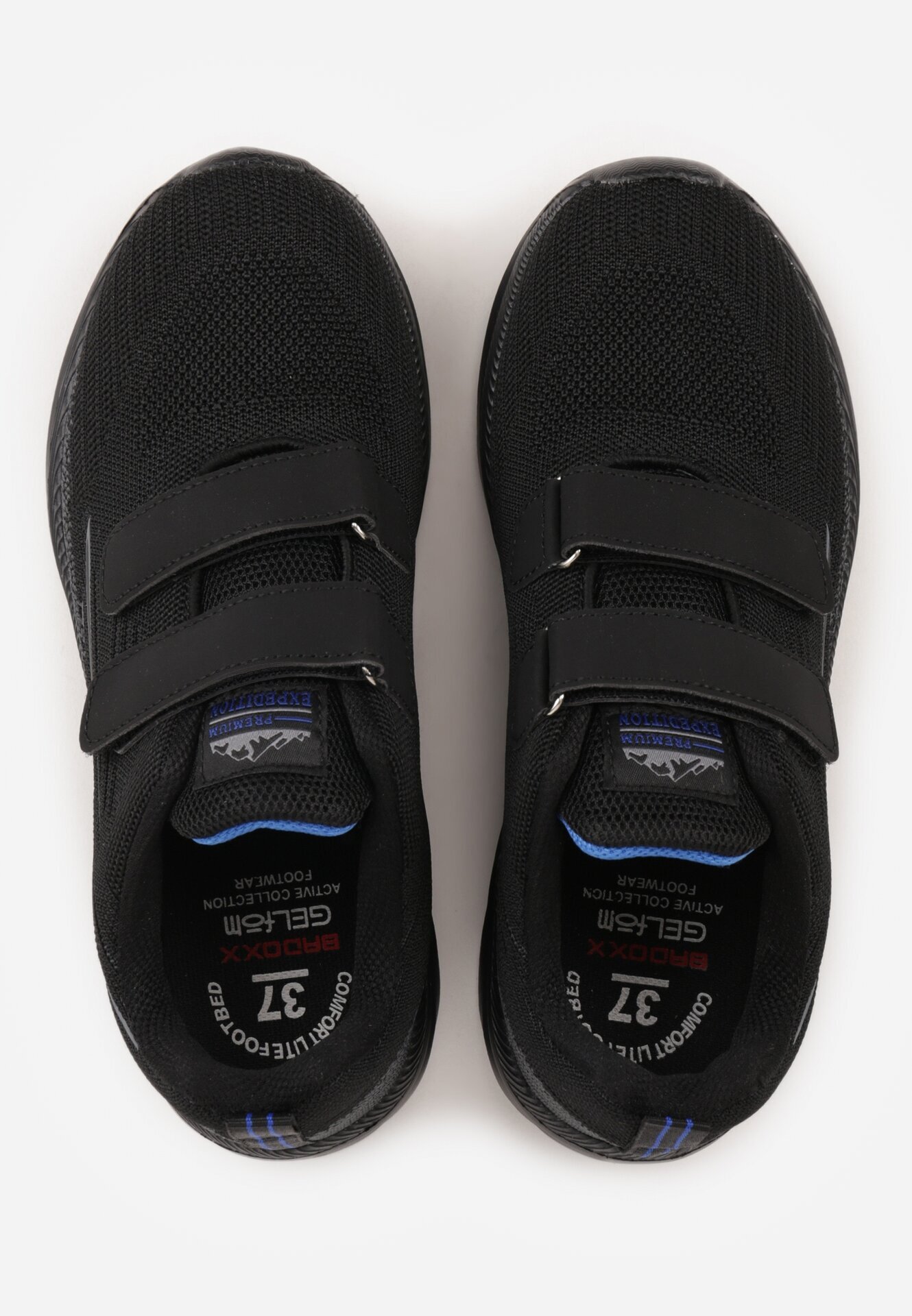 badoxx Sneakers sport Negru-Gri Decorate cu Embosare Zivone