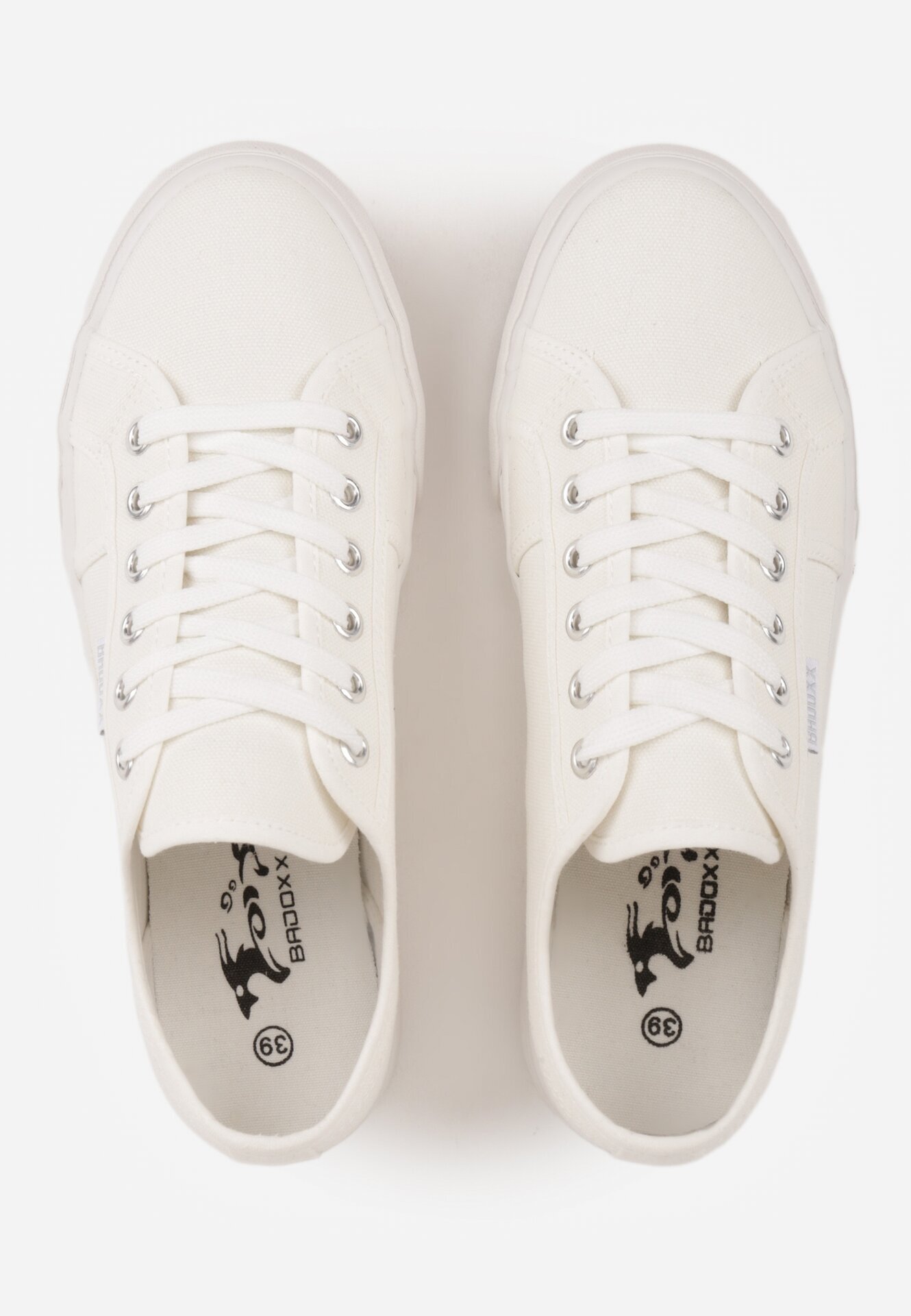 badoxx Teniși Albi Clasici în Stil Minimalist Aroadella
