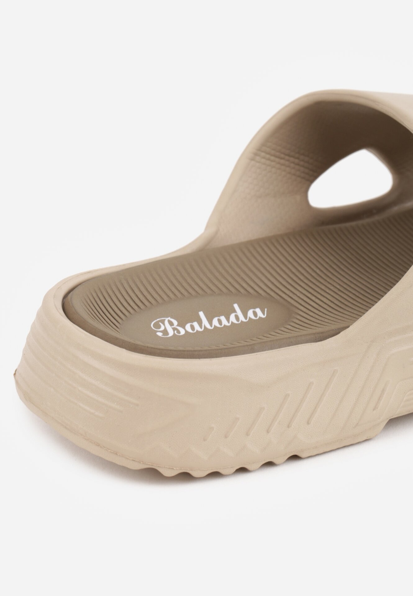 ballada Papuci de piscină din spumă pe talpă groasă Atexia Bej închis