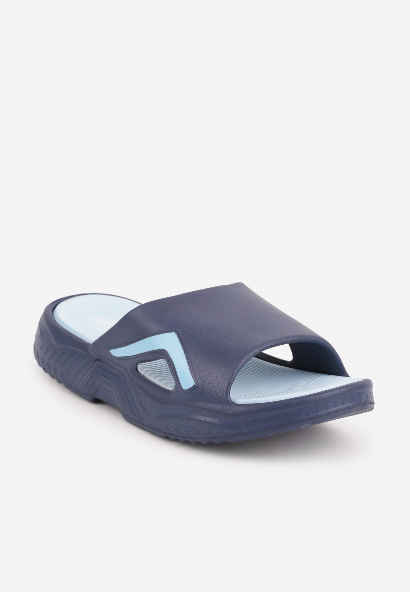 ballada Papuci de piscină minimalisti cu talpă din spumă Paphie Bleumarin