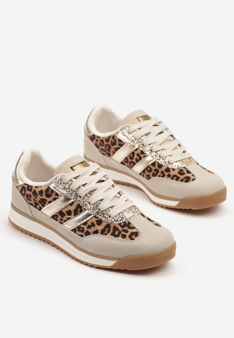 be.sport Adidași leopard Decorați cu benzi leopard Eranelia