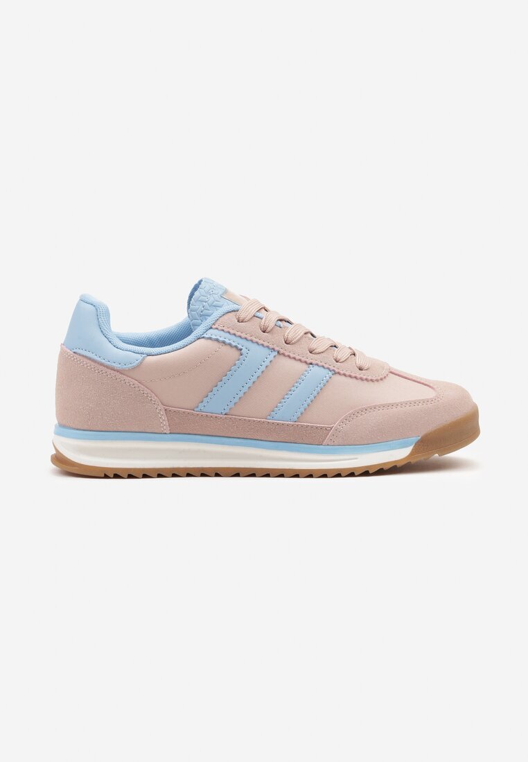 be.sport Adidași Roz-albastre Decorați cu dungi Eranelia