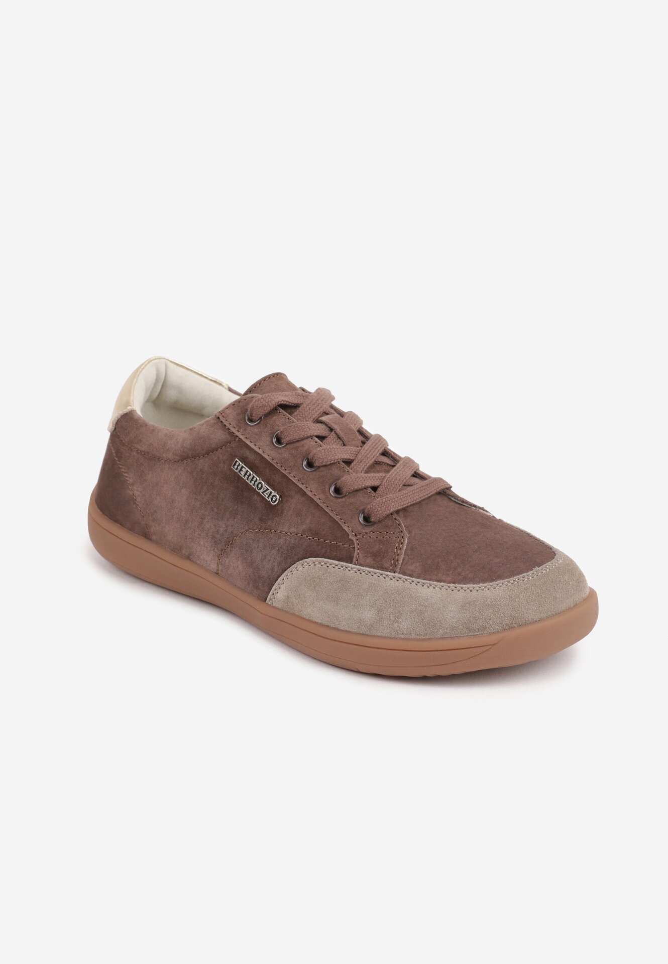 berrozio Sneakers din piele în stil retro tip barefoot Ignatia Maro