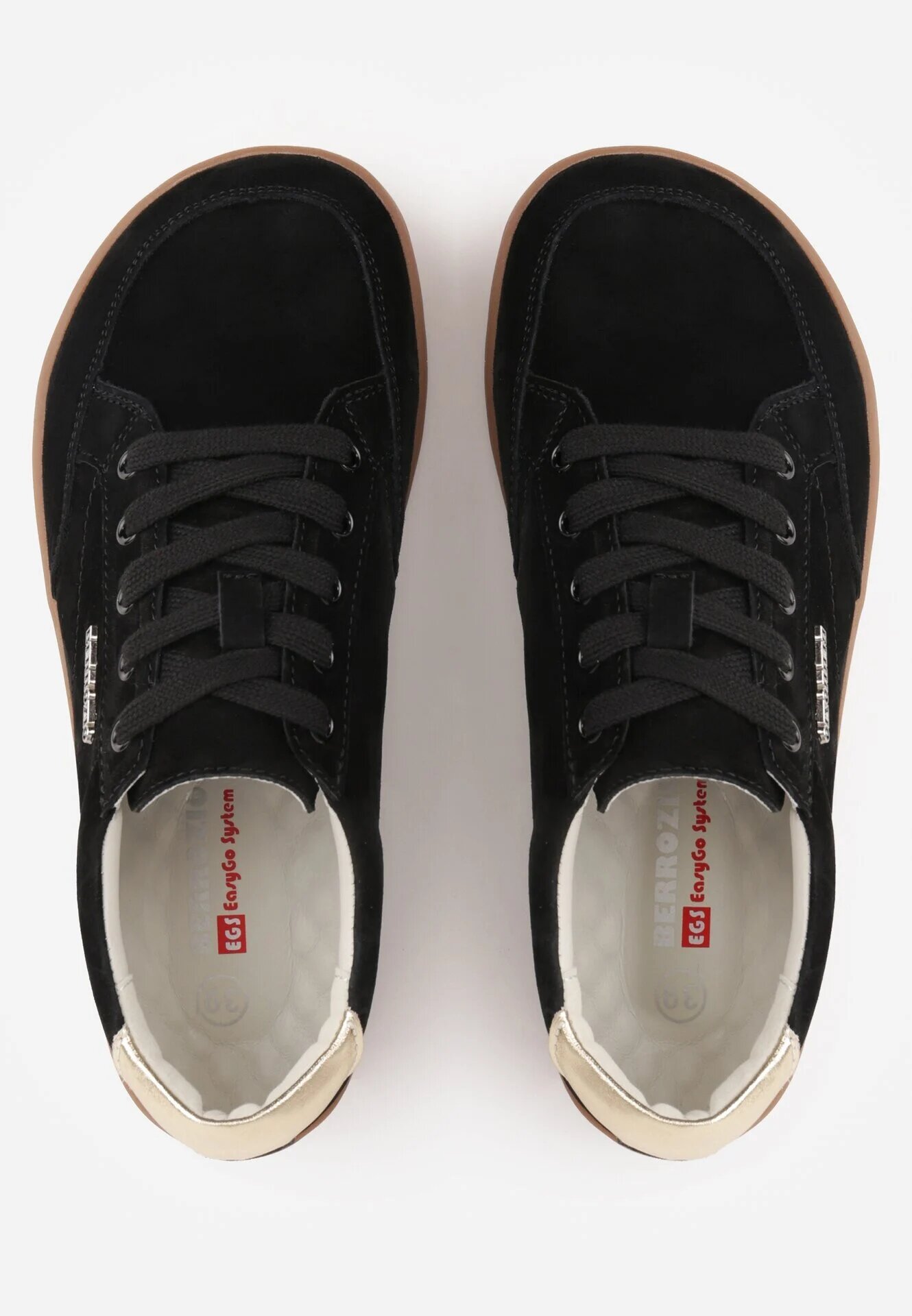 berrozio Sneakers din piele în stil retro tip barefoot Ignatia Negri