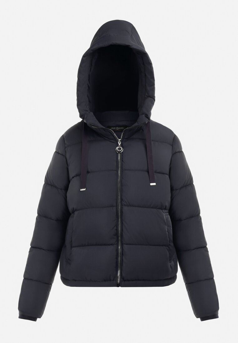 bh forever Jachetă Bleumarin Puffer Matlasată cu Glugă Shannone
